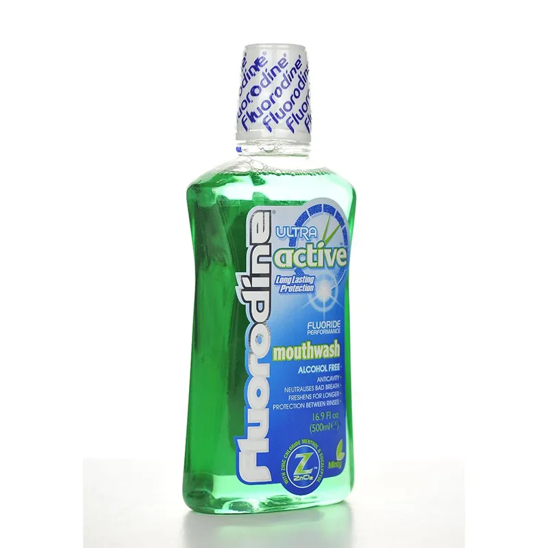 Fluorodine Mouth Wash Ultra Active 500Ml(3856)