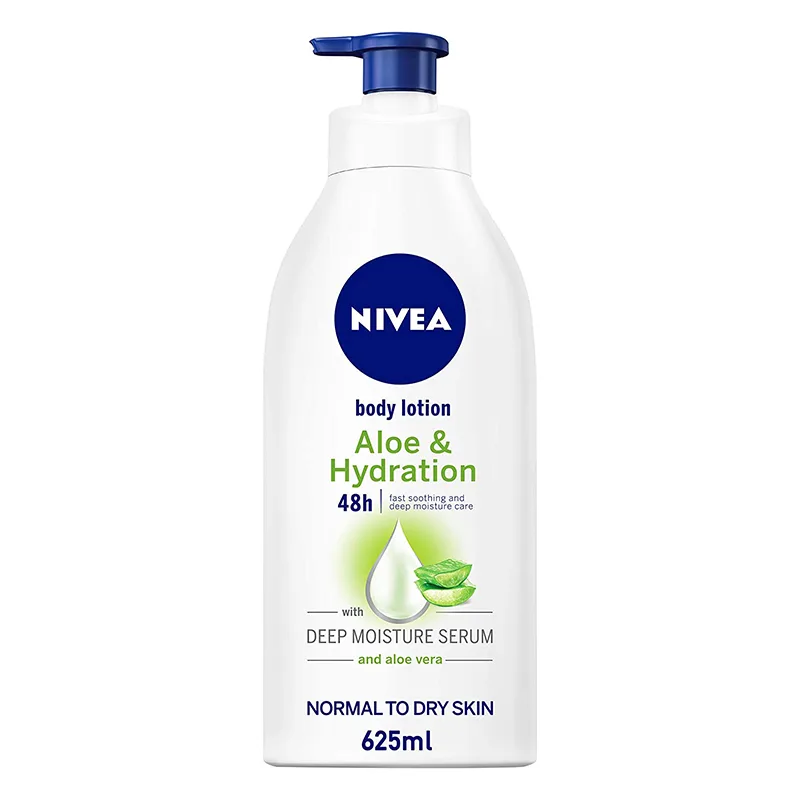 NIVEA BODY LOTION ALOE HYDRATION 625ML (0643)