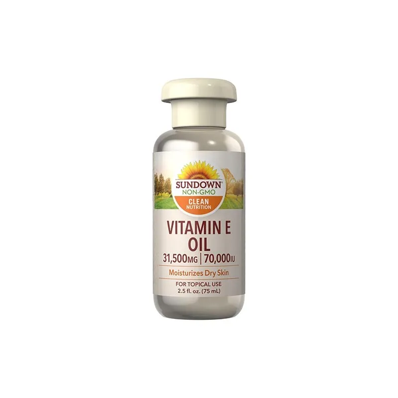 SUNDOWN NATURAL VITAMIN E OIL 75ML