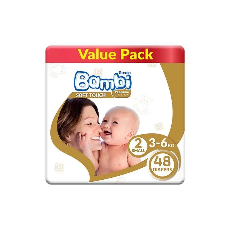 Sanita Bambi No 2 Small Value 48Pcs